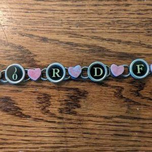 Handmade Bracelet made with Antique Typewriter keys